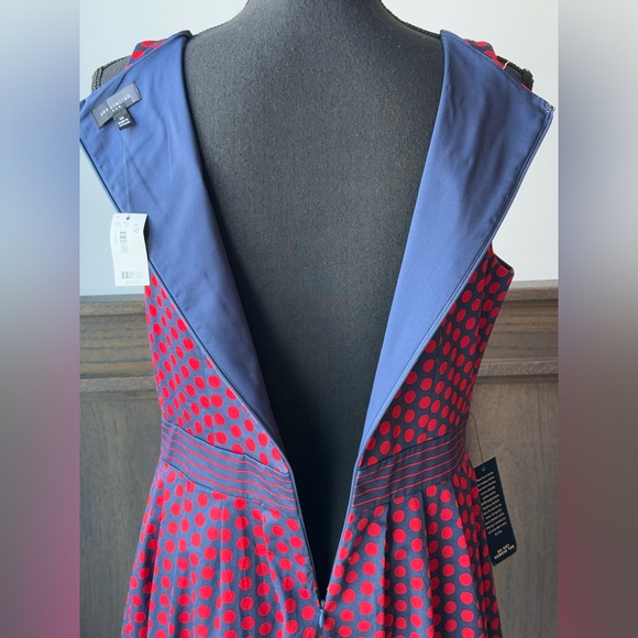 The Limited Sleeveless Polka-Dot Dress size 10 NWT - Picture 6 of 8
